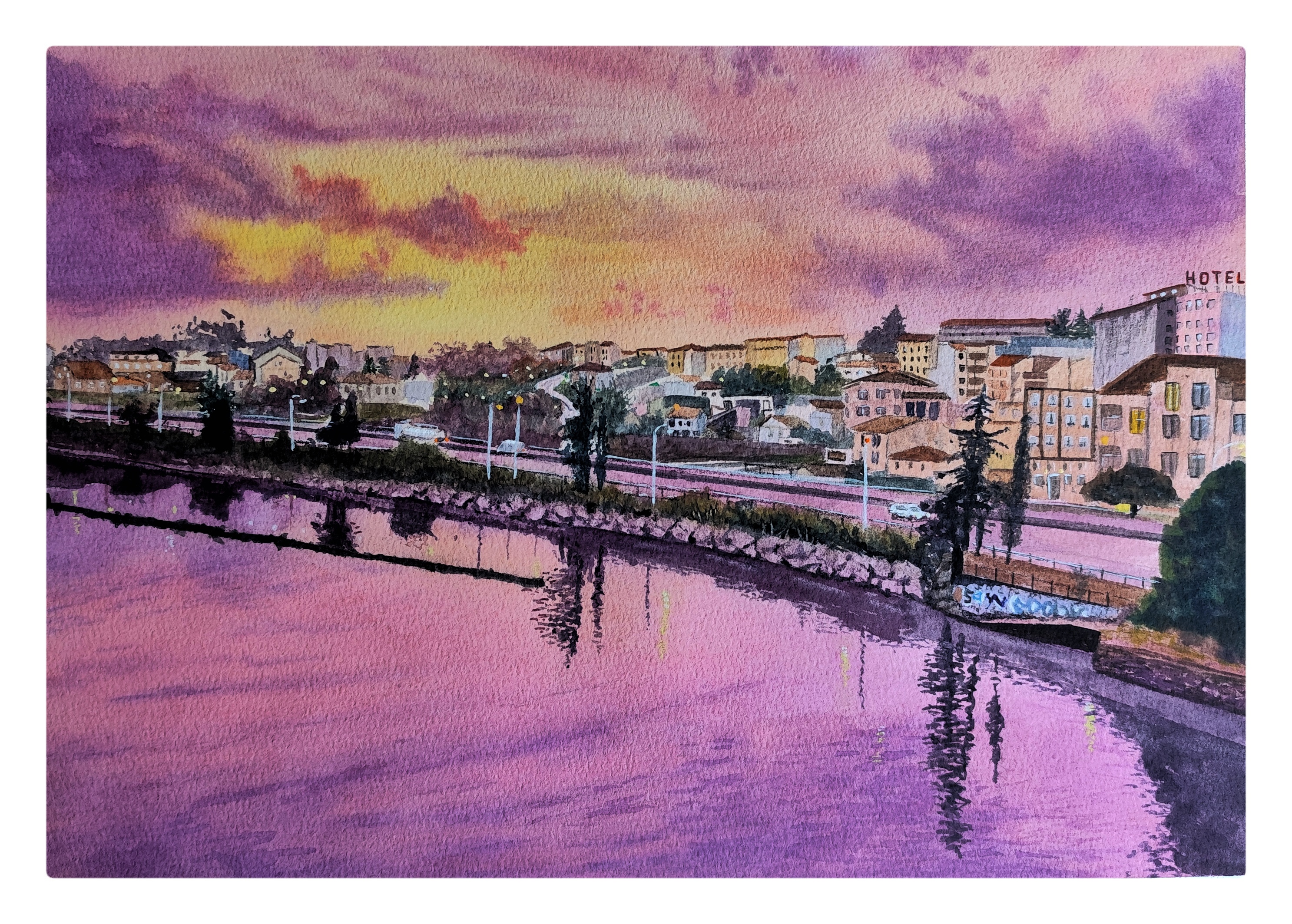 Desde elPuente de la Barca